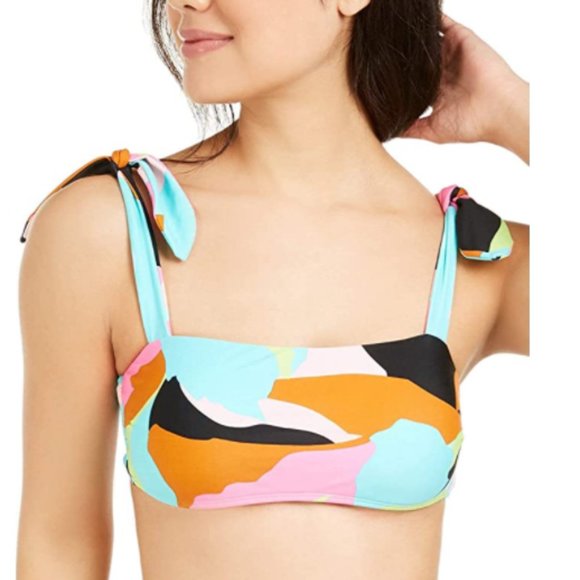 Hula Honey Other - NWT Hula Honey Womens Floral Camo Halter Swim Top